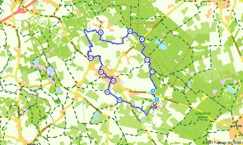 Route Noord-Brabant