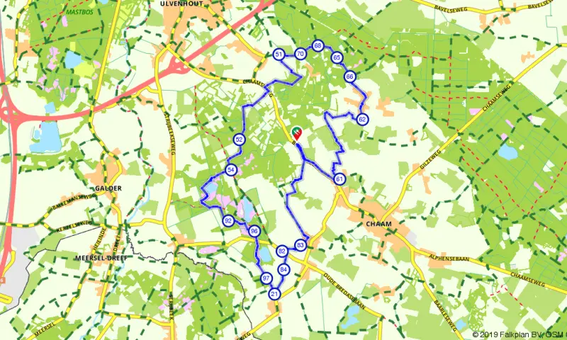 Route Noord-Brabant