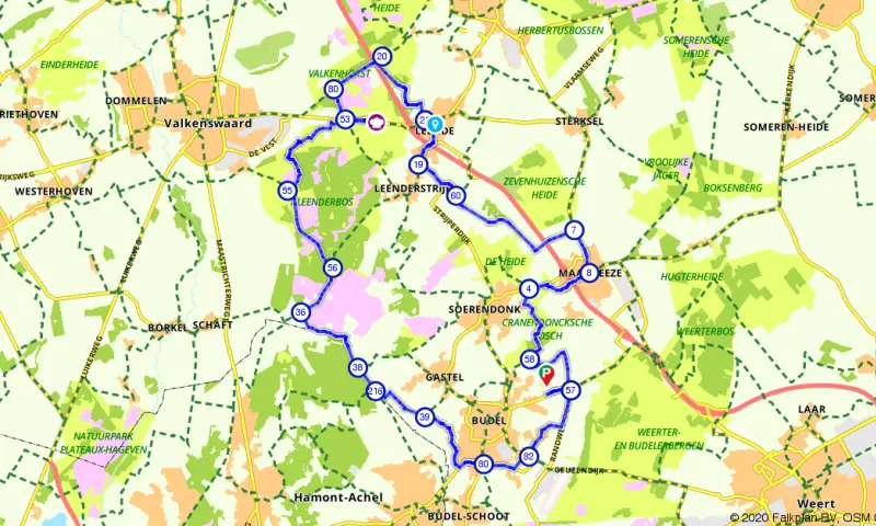 Route Noord-Brabant
