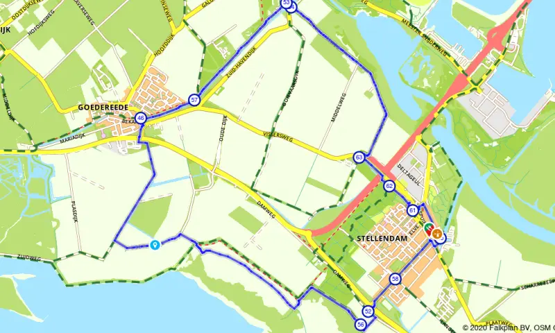 Route Zuid-Holland