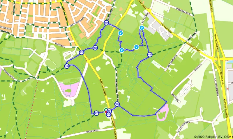 Route in Overijssel