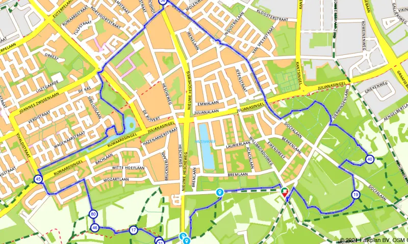 Route Noord-Brabant