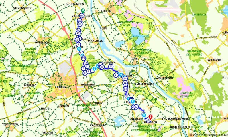 Route Noord-Brabant