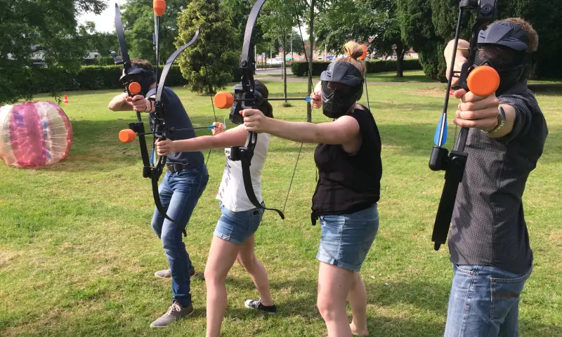 Archery tag uitje