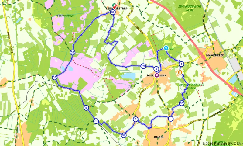 Route Noord-Brabant