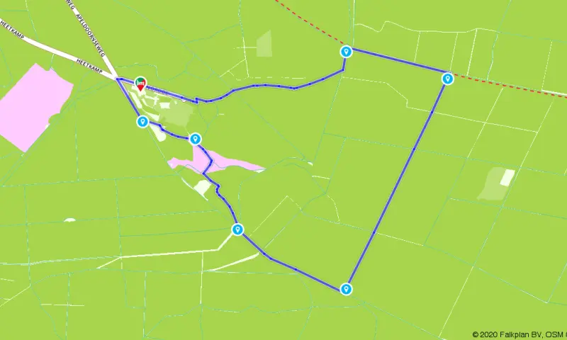 Route in Gelderland
