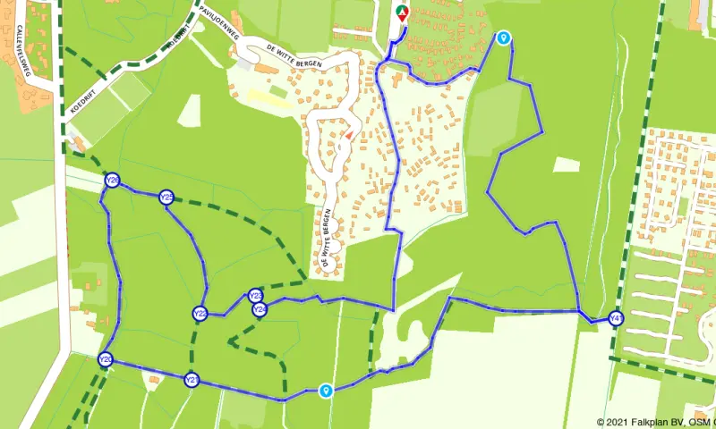 Route in Overijssel