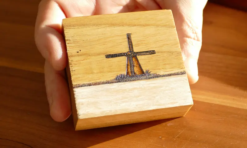 Pyrografie houtbranden