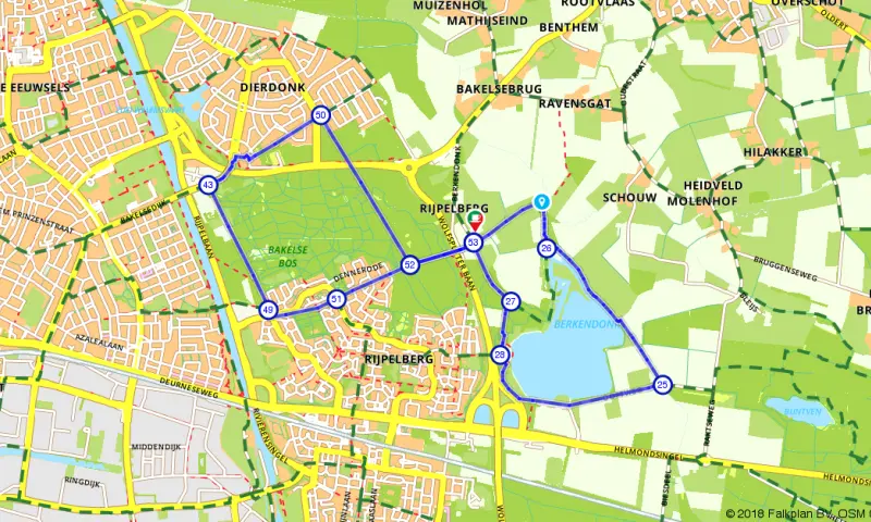Route Noord-Brabant