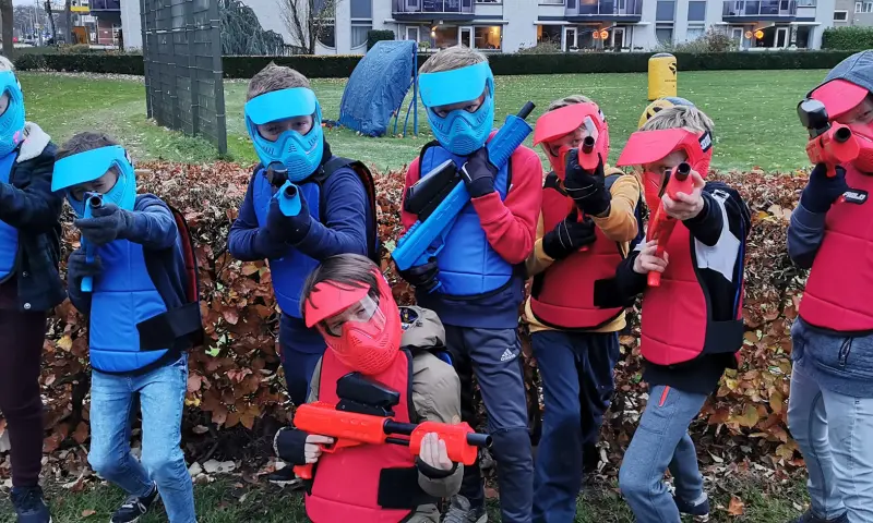 kinder paintball