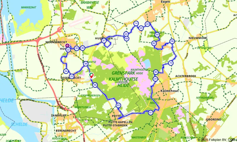 Route Noord-Brabant