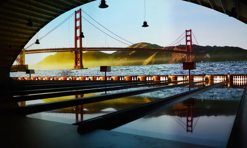 The golden gate bridge