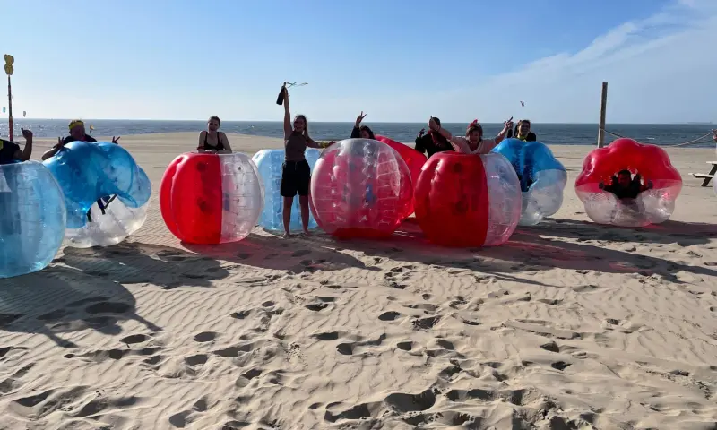 Bubbelbal met vrouwen