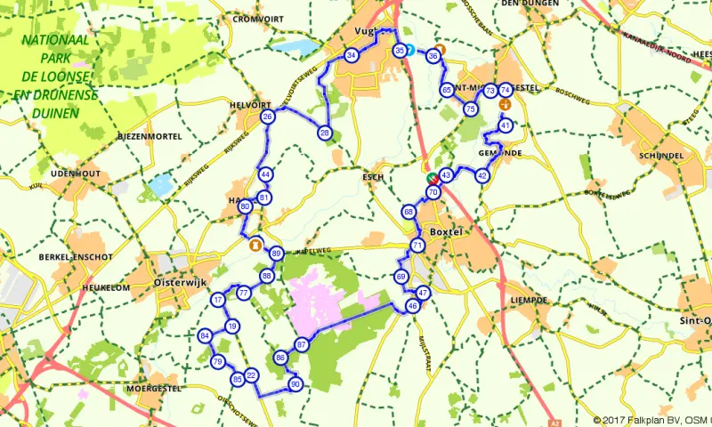 Route Noord-Brabant