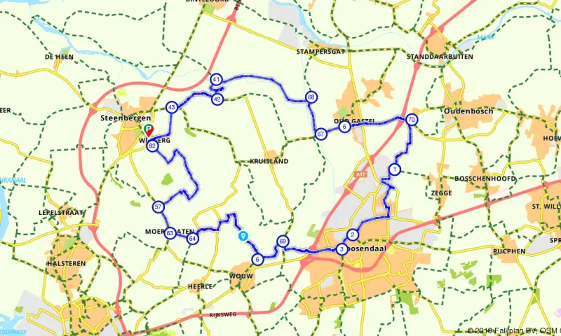 Route Noord-Brabant