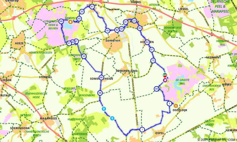 Route Noord-Brabant