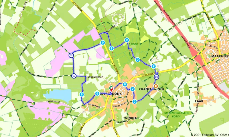 Route Noord-Brabant