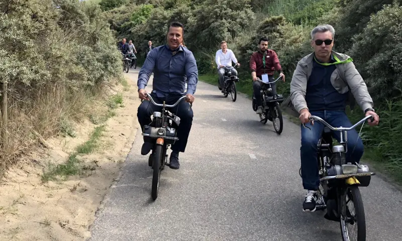 Bezoeker bij activiteit