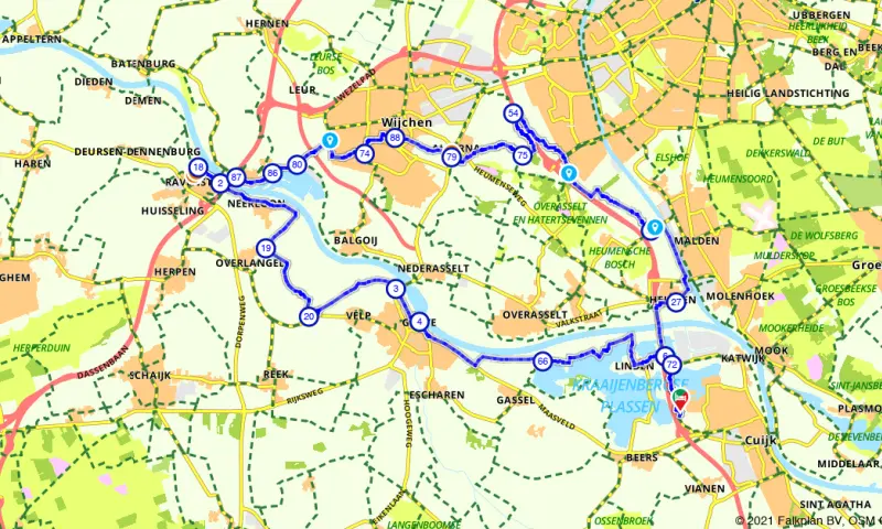 Route Noord-Brabant