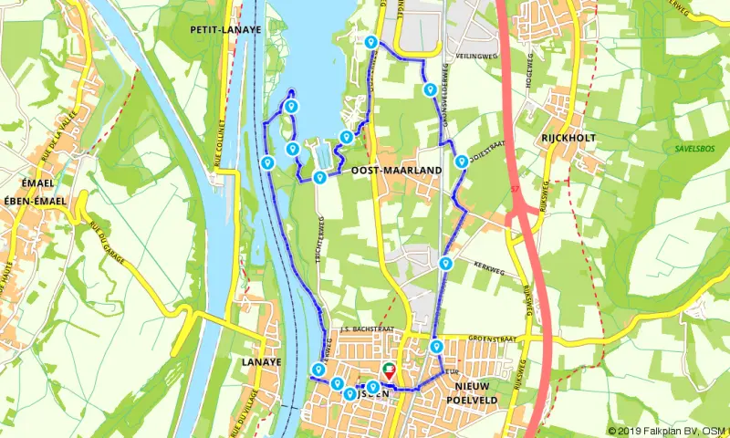 Route in Limburg