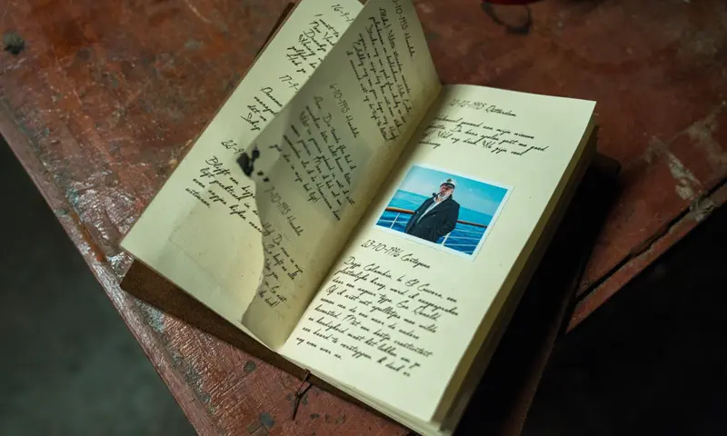 SS Rotterdam oud boekje