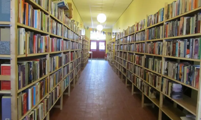 Hal met boekenkasten