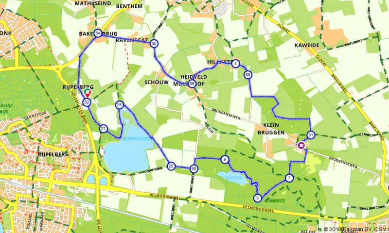 Route Noord-Brabant