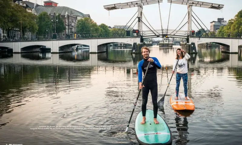 Magere brug Amsterdam