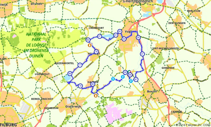 Route Noord-Brabant