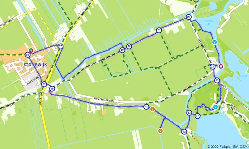 Route Zuid-Holland