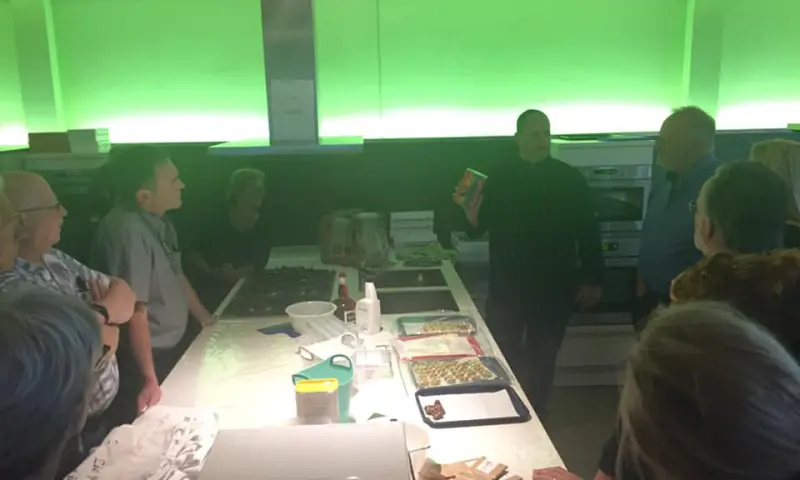 Uitleg tijdens de workshop