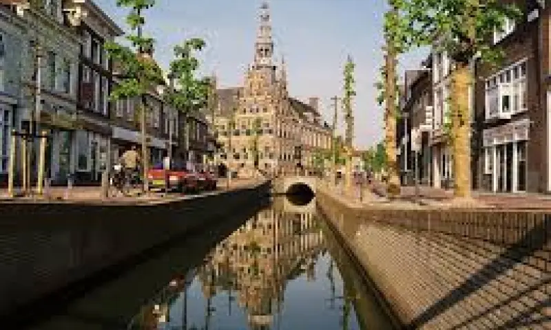 Prachtige historische stad Franeker