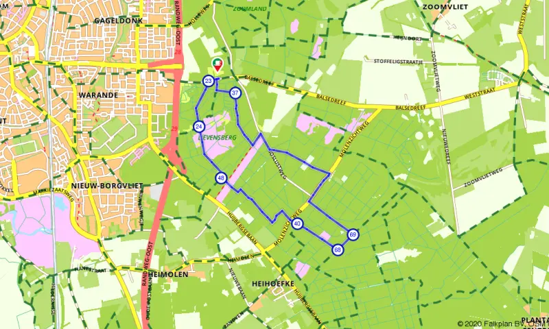 Route Noord-Brabant