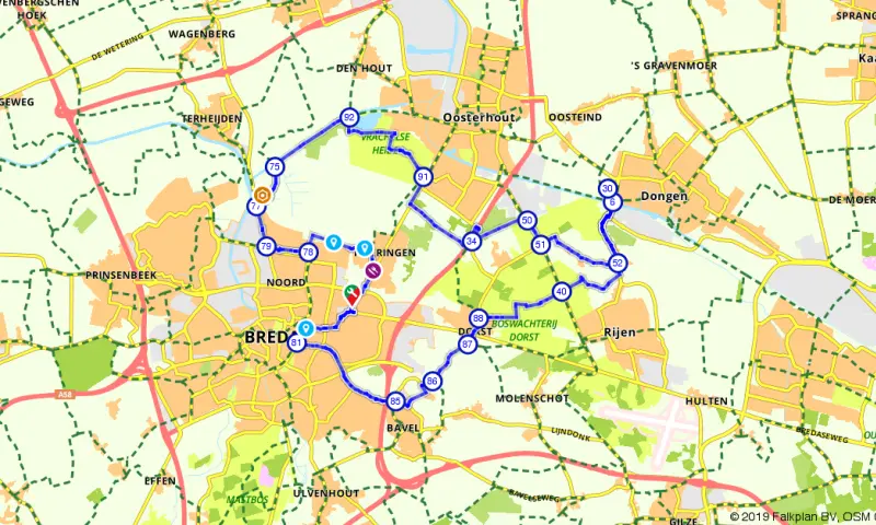 Route Noord-Brabant