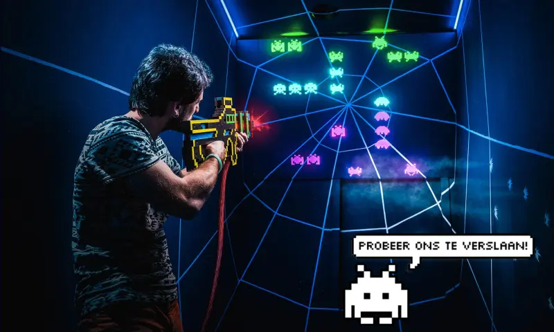 Escape Room Laser Spel