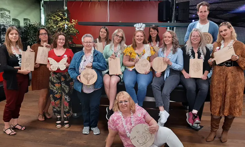 Vrijgezellenfeest creatief uitje