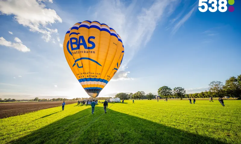 Opstijgen luchtballon