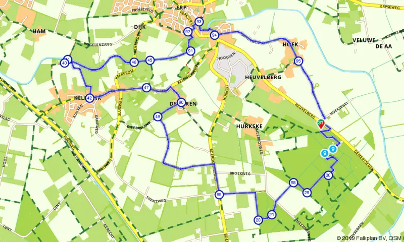 Route Noord-Brabant