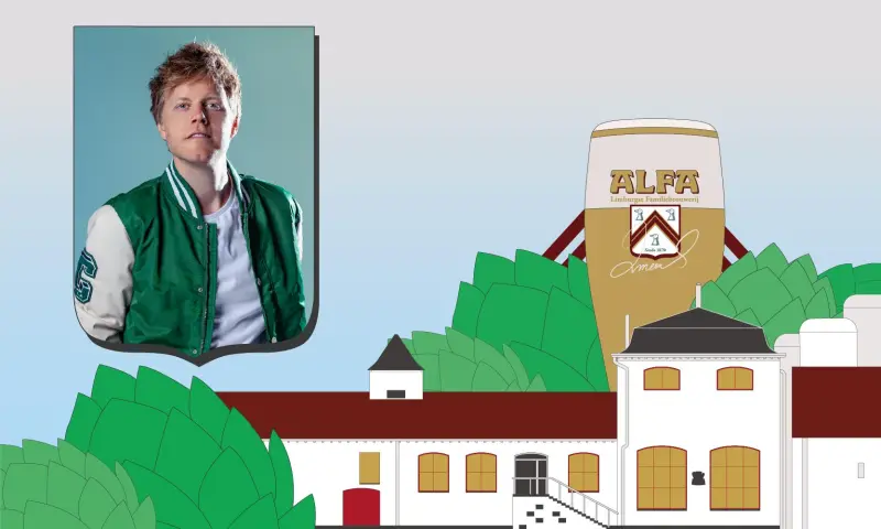 Alfa Bierfeesten - artiest: Lex Uiting