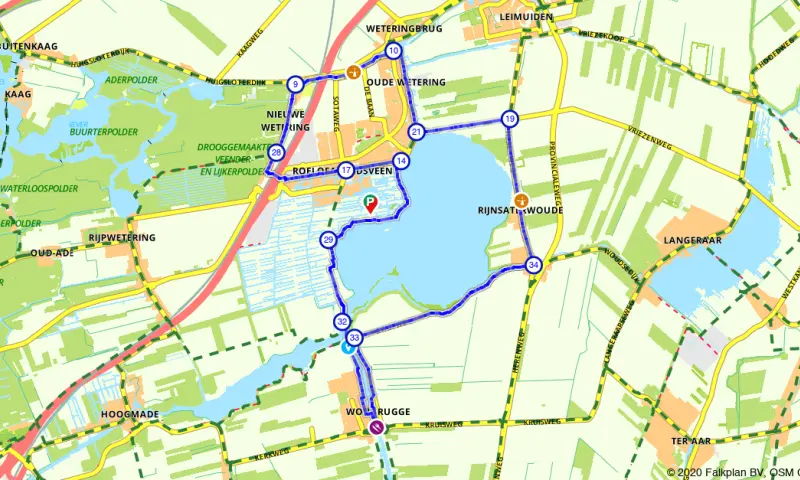 Route Zuid-Holland