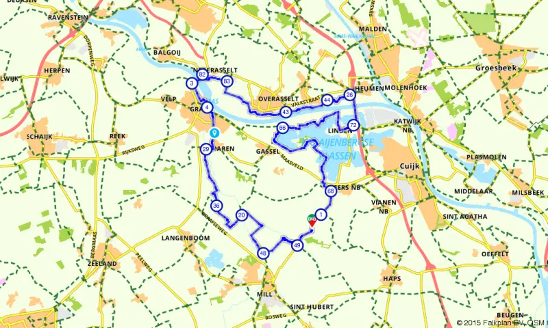 Route Noord-Brabant