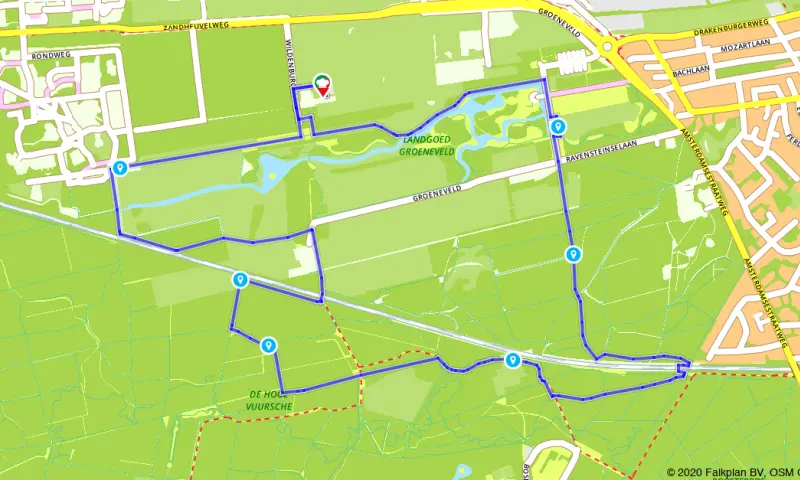 Route in Utrecht
