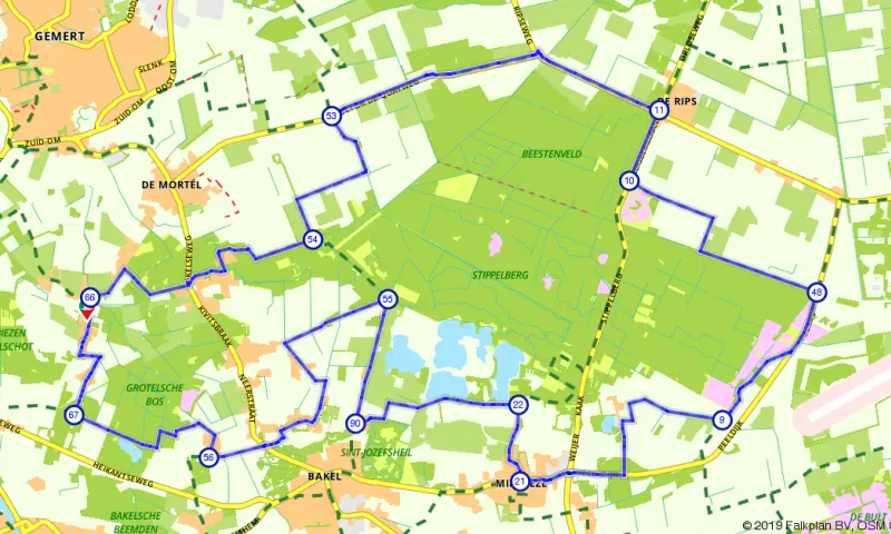 Route Noord-Brabant