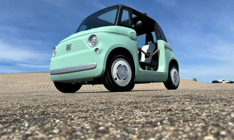 Retro, elektrisch, eiland