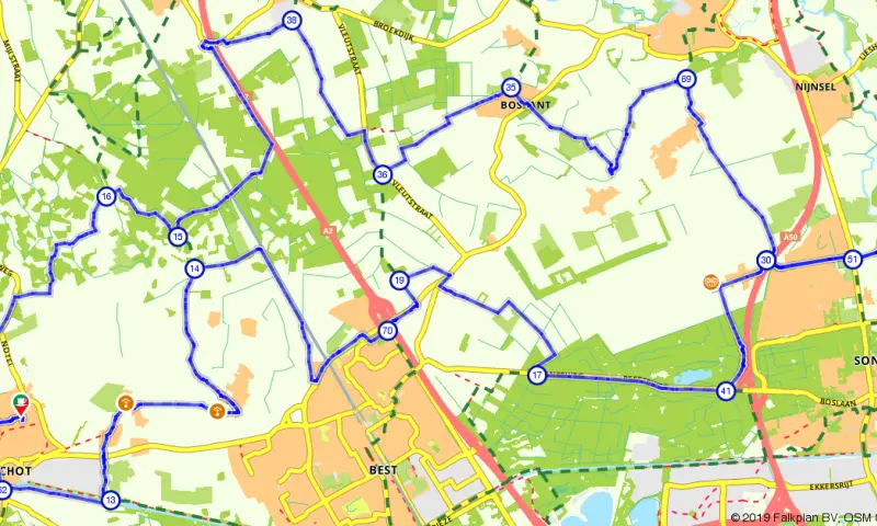 Route Noord-Brabant