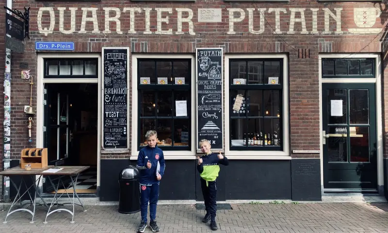 Gezinsspeurtocht Amsterdam