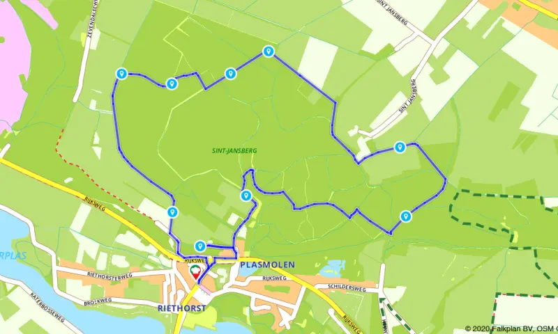 Route in Limburg