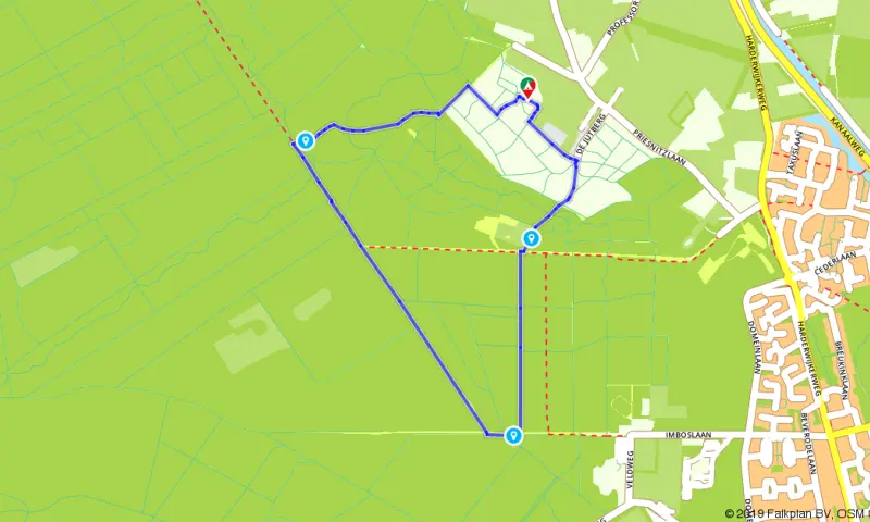 Route in Gelderland