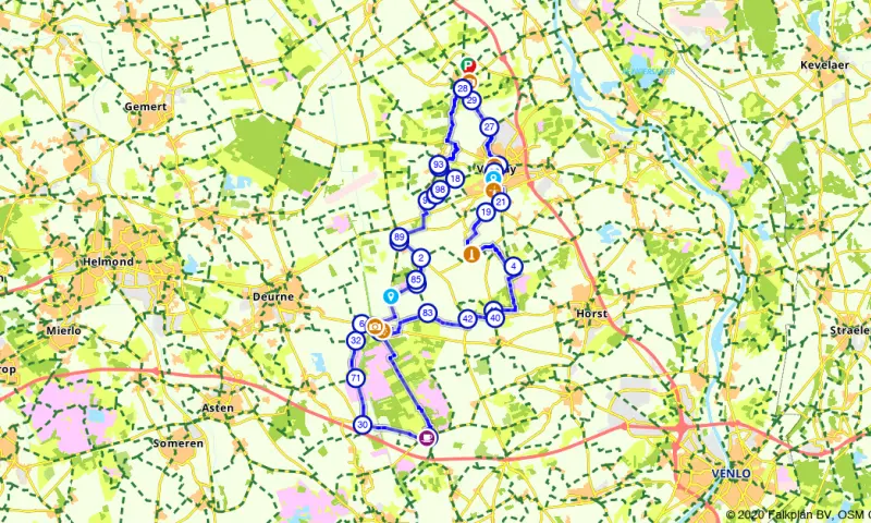 Route Noord-Brabant