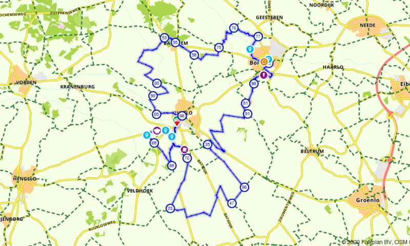 Fietsroute de groene Achterhoek